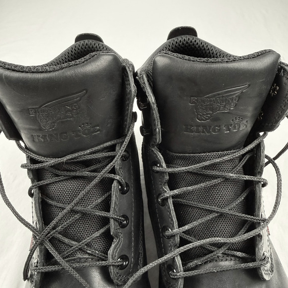 Red Wing King Toe 2234 Work Boots 10.5D ASTM EH Black Leather Utility main image 8